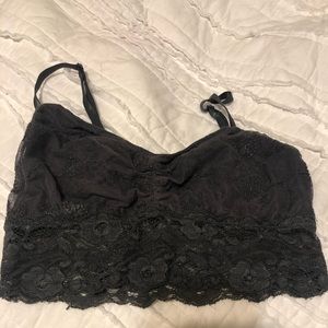 Dark grey bralette